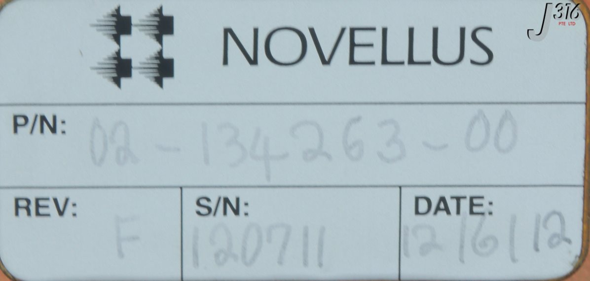 M 28970 NOVELLUS ELECTROSTATIC CHUCK, 15-118976-00 (PARTS) 02-134263